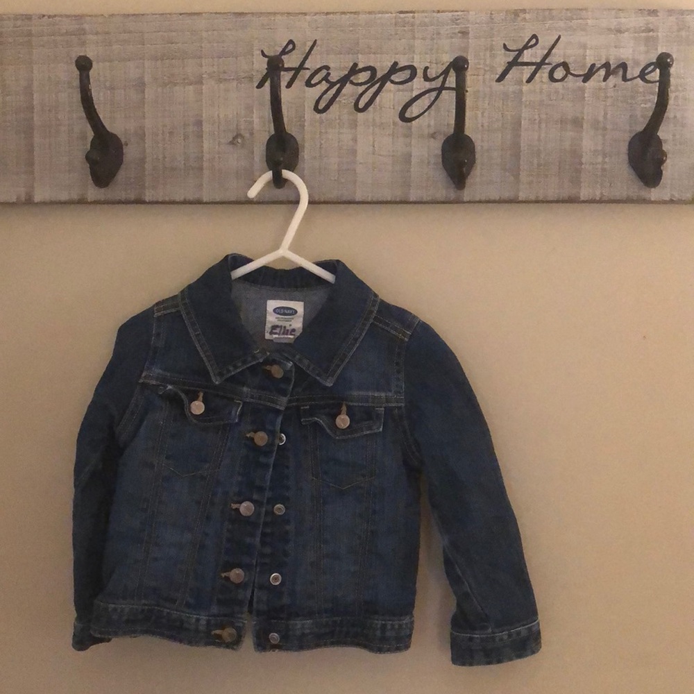 Toddler girl jean jacket